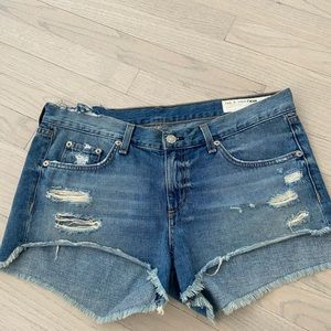 Rag and bone denim shorts